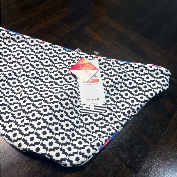 Splendid Reversible Retro Colorful Geometric Bikini Bottom - Picture 9 of 9